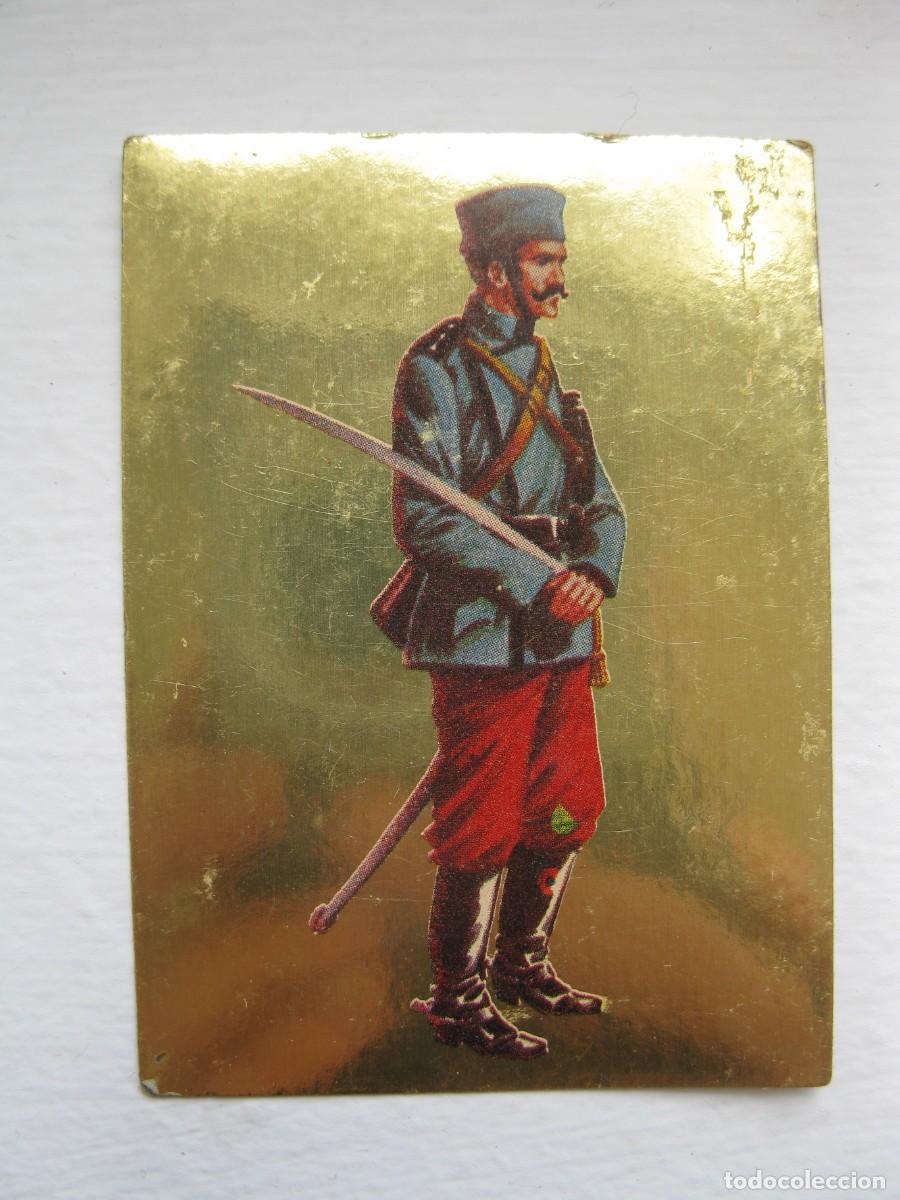 Coleccionismo cromos antiguos: HECHOS Y SOLDADOS DEL SIGLO XX - CROMO N&ordm; 25 - SOLDADO SERBIO - EDITORIAL MAGA - NUNCA PEGADO.