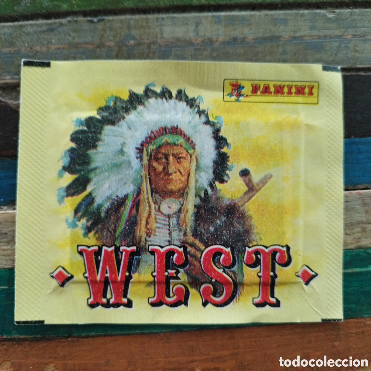 Coleccionismo cromos antiguos: PANINI WEST , SOBRE SIN ABRIR