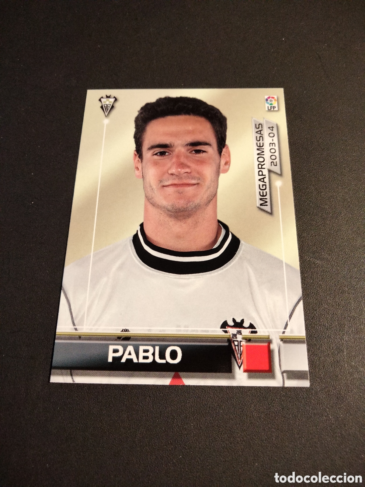 Coleccionismo cromos antiguos: PABLO # 391 ALBACETE BALOMPIE MEGAPROMESAS MEGAFICHAS ( MEGACRACKS) 2003/04 PANINI