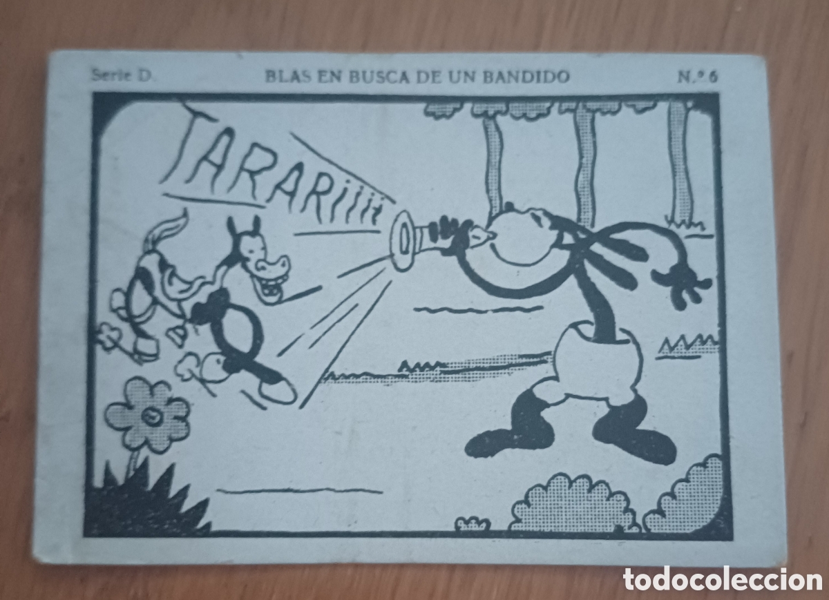 Coleccionismo cromos antiguos: CROMO BLAS EN BUSCA DE UN BANDIDO, N&ordm; 6, CHOCOLATE JUNCOSA