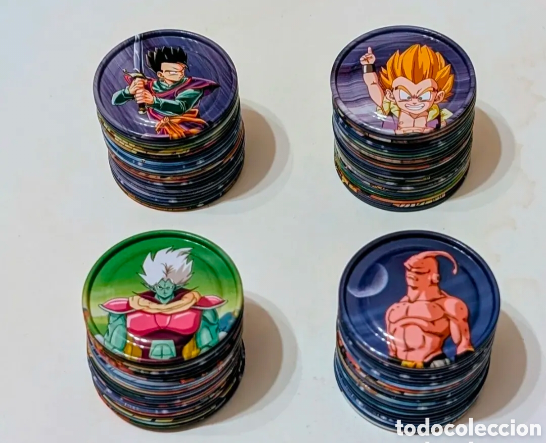 Coleccionismo cromos antiguos: Dragon Ball Z Lote Tazos cromos Gliders E-Max. Bola de Dragon. Bola de Drac. Dragon Ball Z
