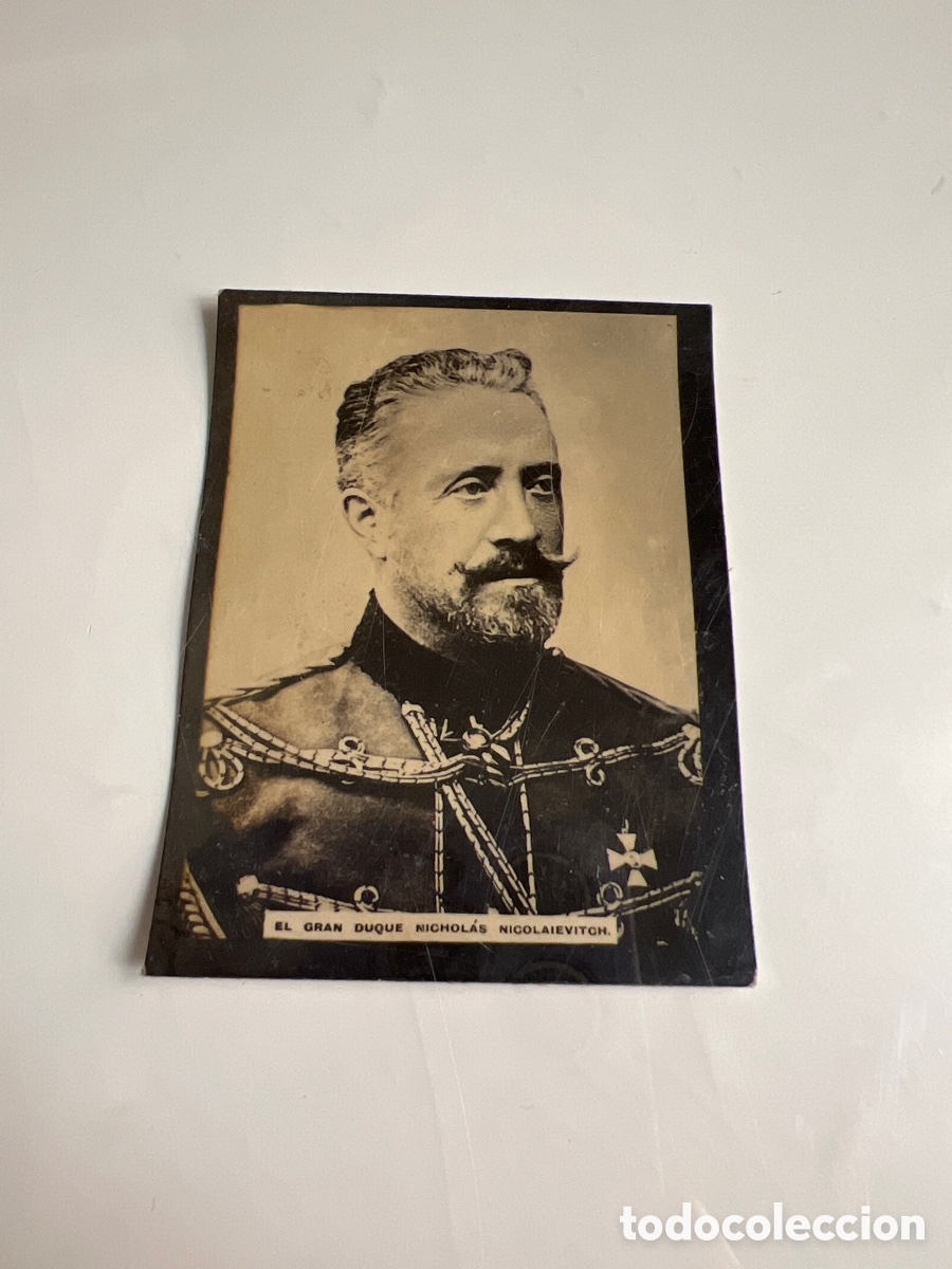 Coleccionismo cromos antiguos: 1908 EL GRAN DUQUE NICHOL&Aacute;S NICOLAIEVITCH # 808 SUSINI &Aacute;LBUM UNIVERSAL