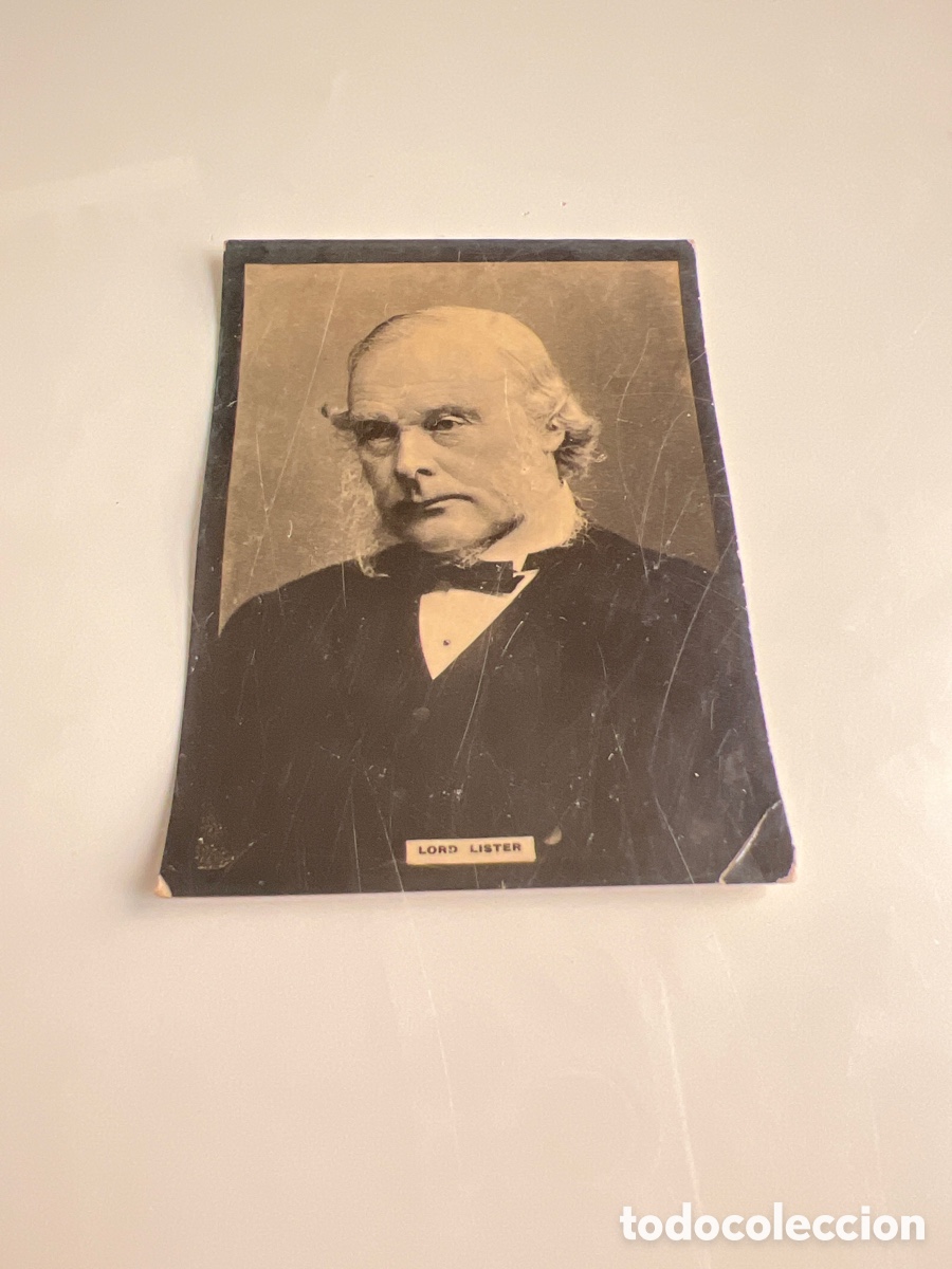 Coleccionismo cromos antiguos: 1908 LORD LISTER # 66 SUSINI &Aacute;LBUM UNIVERSAL