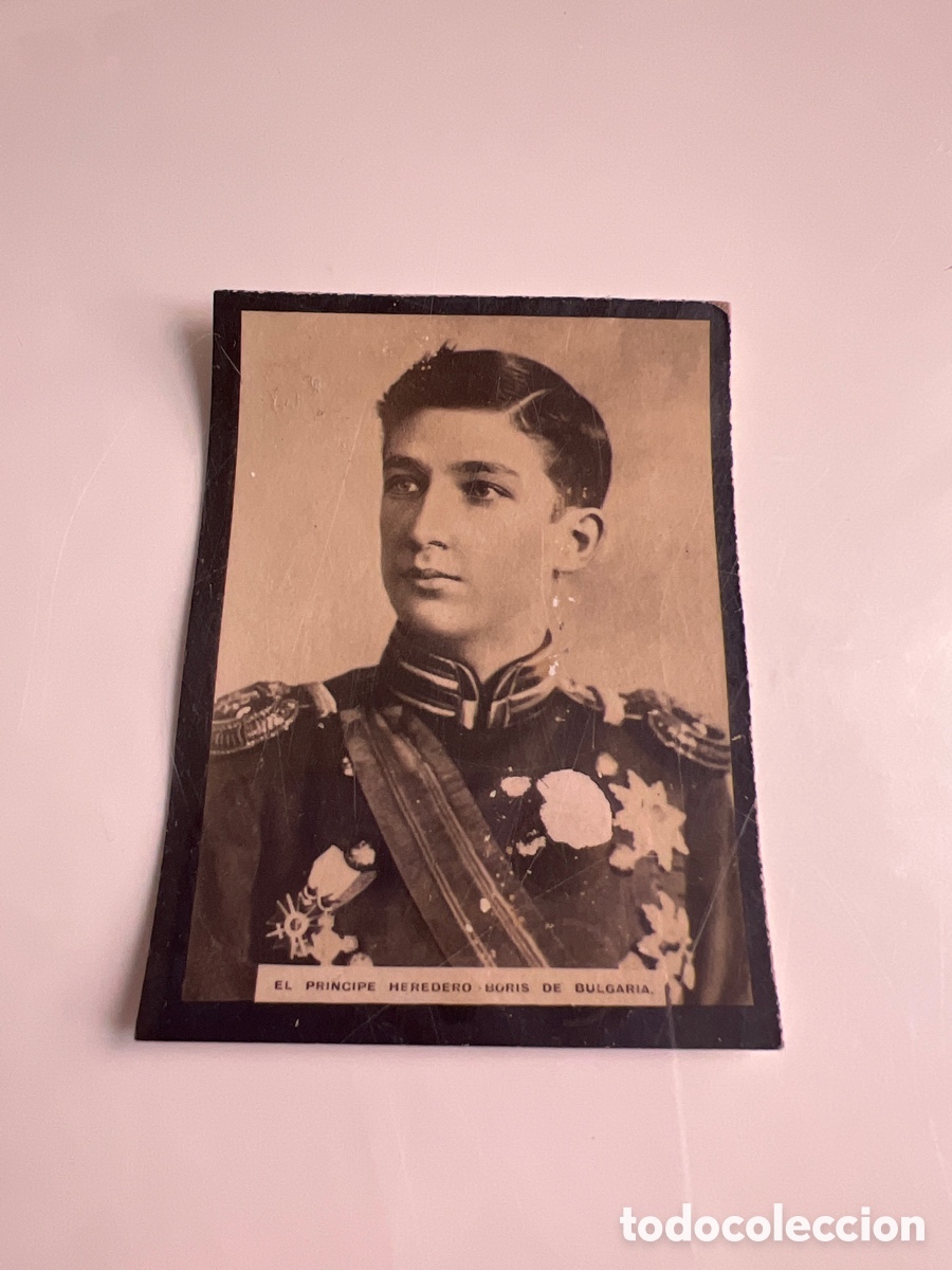Coleccionismo cromos antiguos: 1908 EL PR&Iacute;NCIPE HEREDERO BORIS DE BULGARIA # 1298 SUSINI &Aacute;LBUM UNIVERSAL