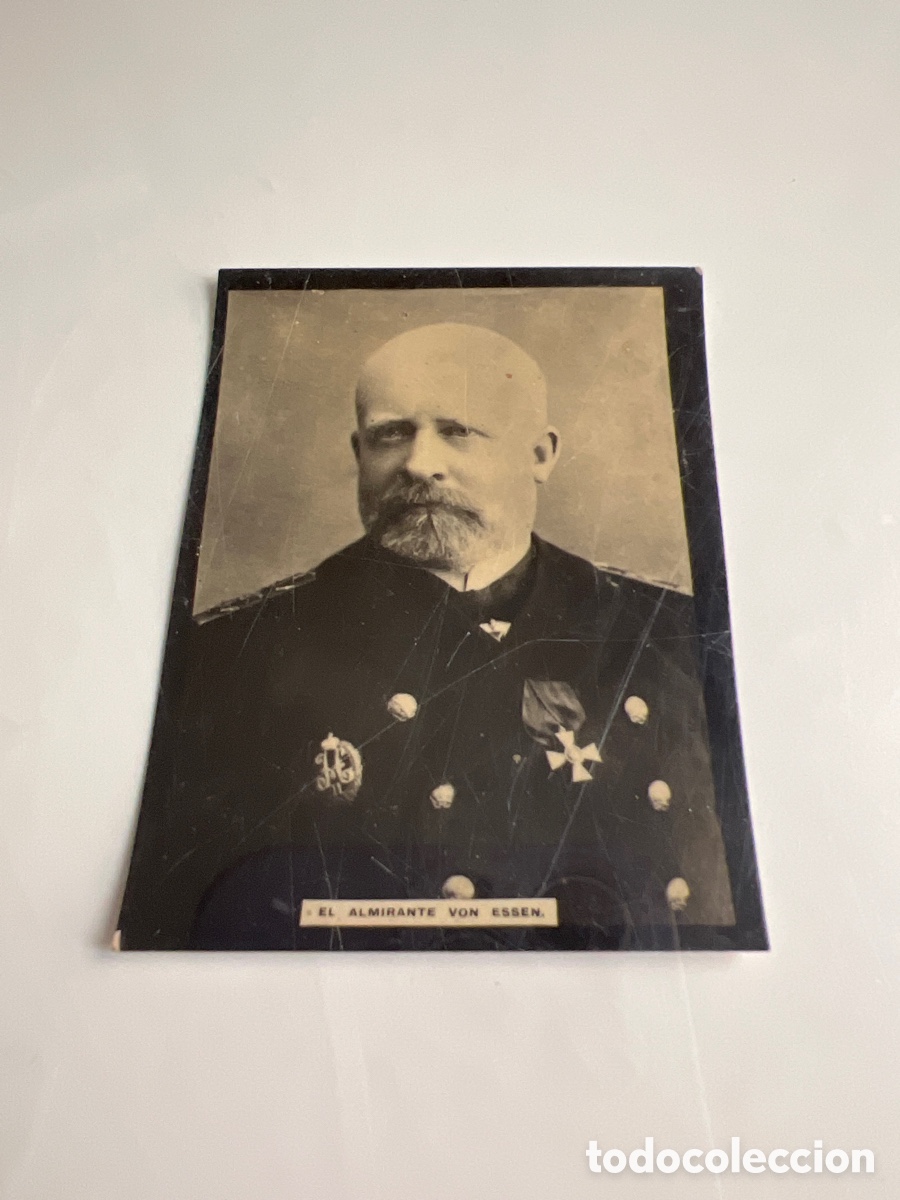Coleccionismo cromos antiguos: 1908 EL ALMIRANTE VON ESSEN # 856 SUSINI &Aacute;LBUM UNIVERSAL