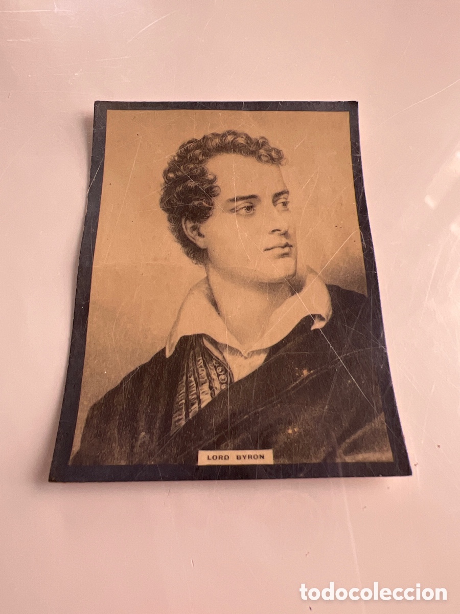 Coleccionismo cromos antiguos: 1908 LORD BYRON # 41 SUSINI &Aacute;LBUM UNIVERSAL