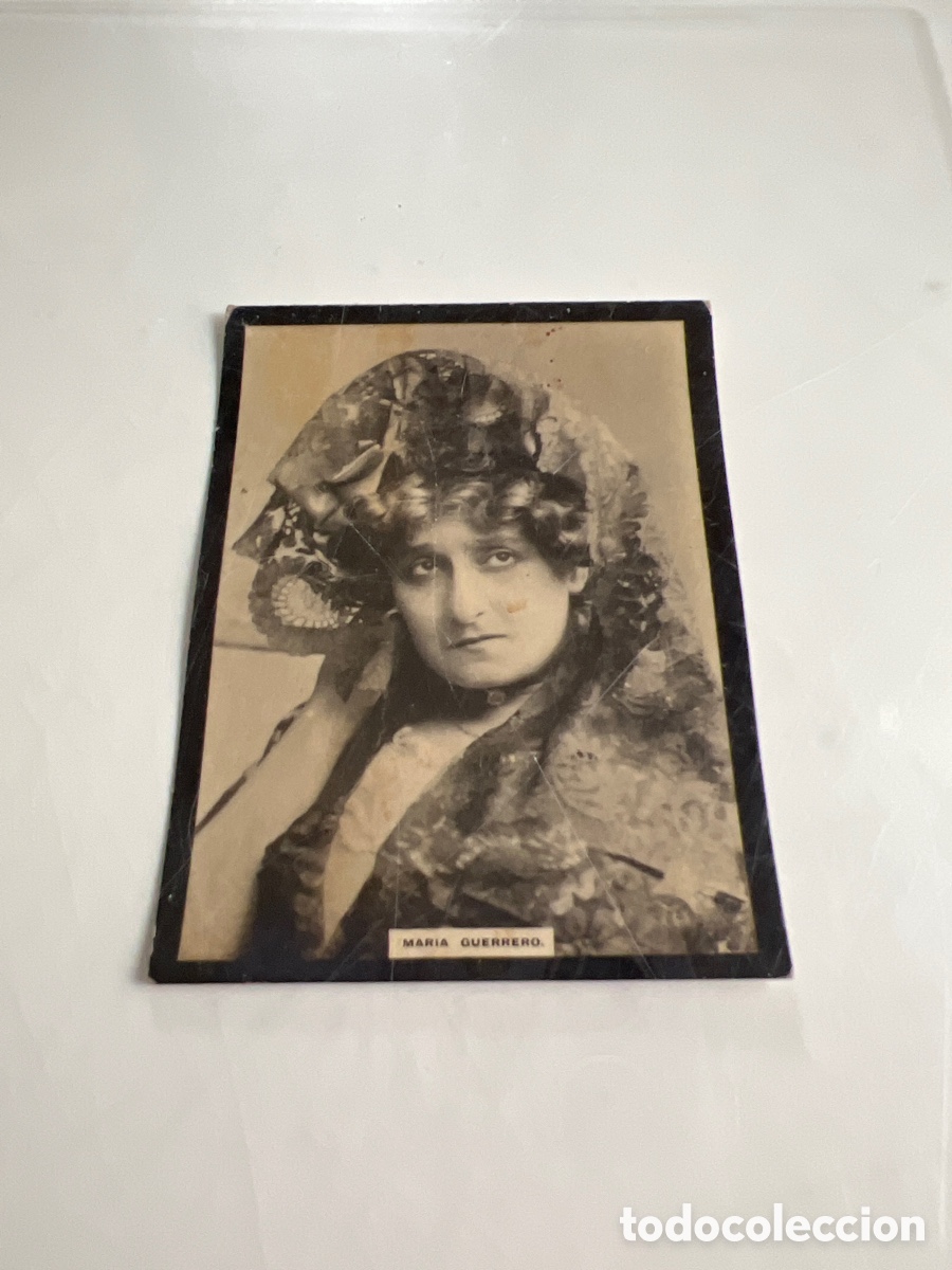 Coleccionismo cromos antiguos: 1908 MAR&Iacute;A GUERRERO # 28 SUSINI &Aacute;LBUM UNIVERSAL