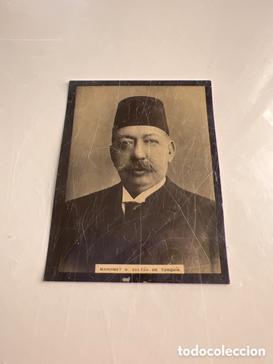 Coleccionismo cromos antiguos: 1908 MAHOMET V SULT&Aacute;N DE TURQU&Iacute;A # 813 SUSINI &Aacute;LBUM UNIVERSAL