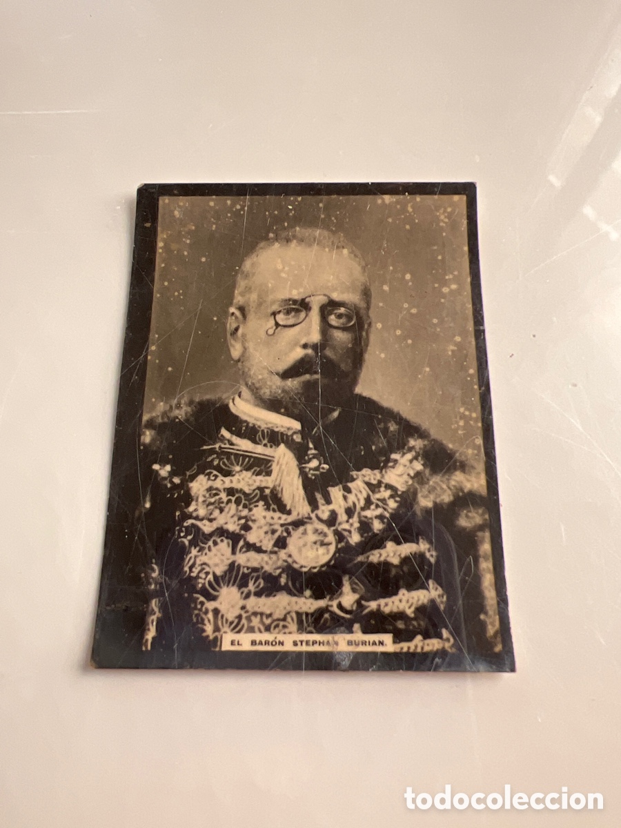 Coleccionismo cromos antiguos: 1908 EL BAR&Oacute;N STEPHAN BURIAN # 829 SUSINI &Aacute;LBUM UNIVERSAL