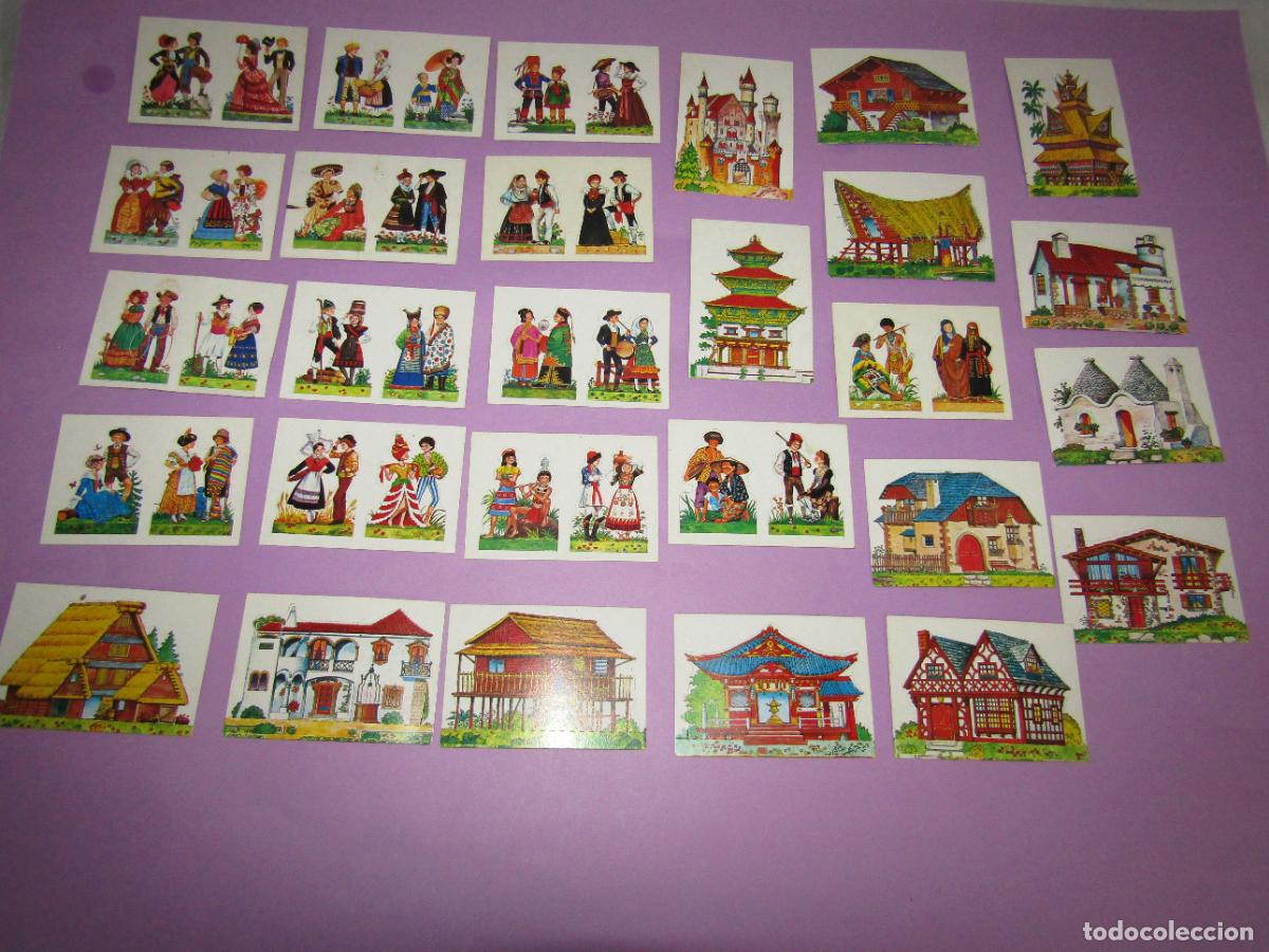 Coleccionismo cromos antiguos: Antiguo Lote 43 Cromos Troquelados Diferentes MIS CASITAS Y SUS HABITANTES Ediciones ESTE A&ntilde;o 1981