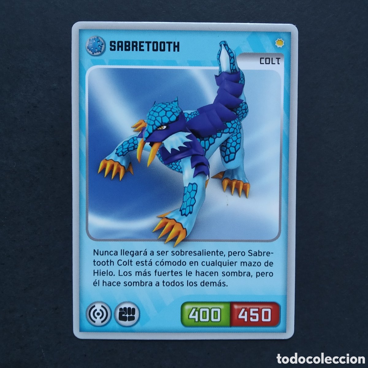 Coleccionismo cromos antiguos: CROMO - N&ordm; 068 - SABRETOOTH - INVIZIMALS, DESAFIOS OCULTOS - PANINI - A&Ntilde;O 2013