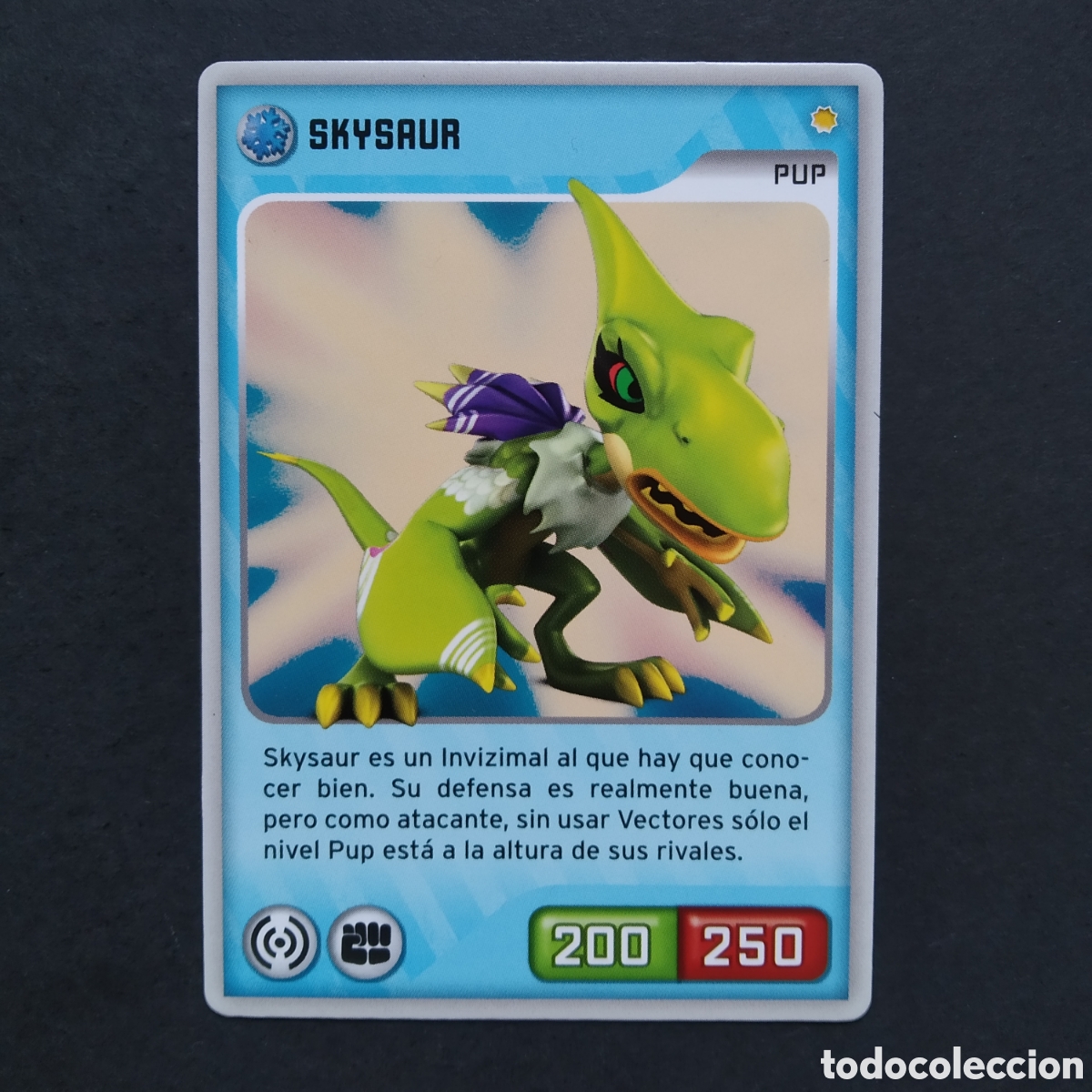 Coleccionismo cromos antiguos: CROMO - N&ordm; 070 - SKYSAUR - INVIZIMALS, DESAFIOS OCULTOS - PANINI - A&Ntilde;O 2013