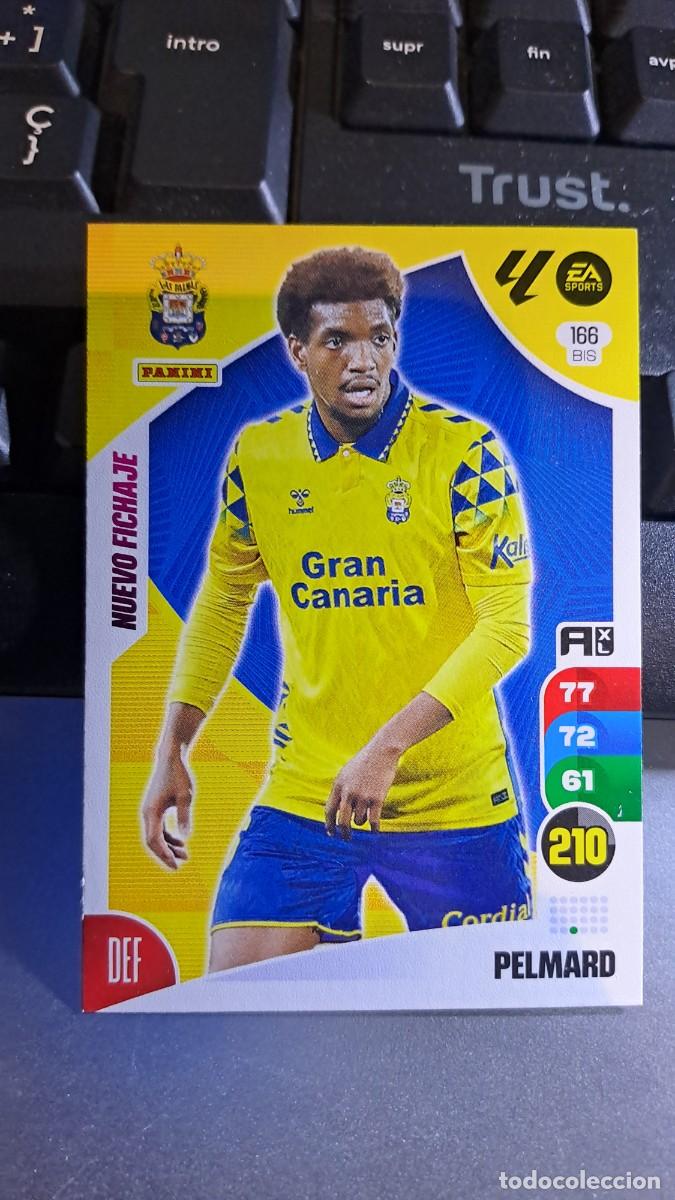 Coleccionismo cromos antiguos: ADRENALYN XL PELMARD 186 BIS 186BIS NUEVO FICHAJE LAS PALMAS CROMO LIGA 2024 2025 24 25 PANINI