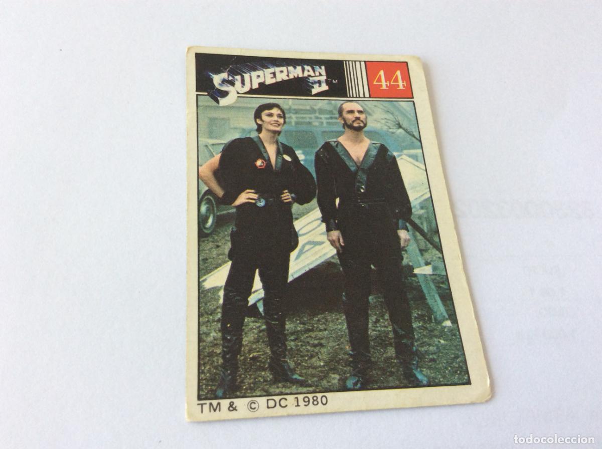 Coleccionismo cromos antiguos: Superman II Cromo 44 Fher 1980 80