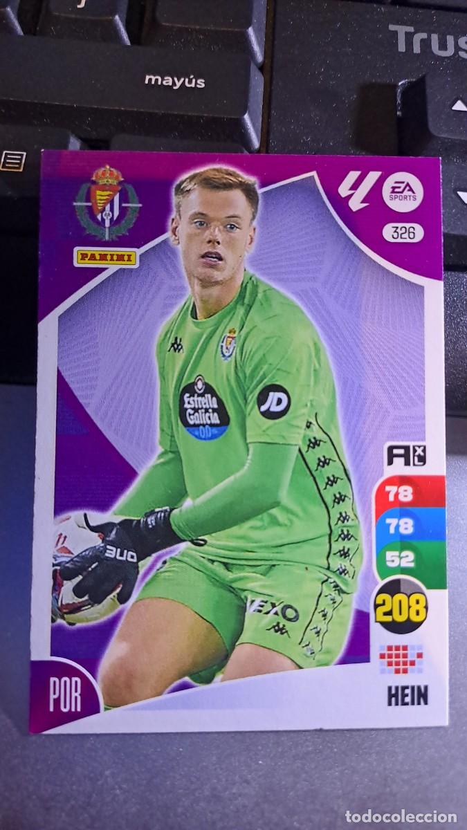 Coleccionismo cromos antiguos: ADRENALYN XL HEIN 326 VALLADOLID CROMO LIGA 2024 2025 24 25 PANINI