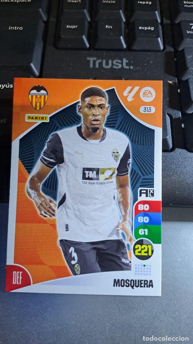 Coleccionismo cromos antiguos: ADRENALYN XL MOSQUERA 313 CROMO LIGA 2024 2025 24 25 PANINI
