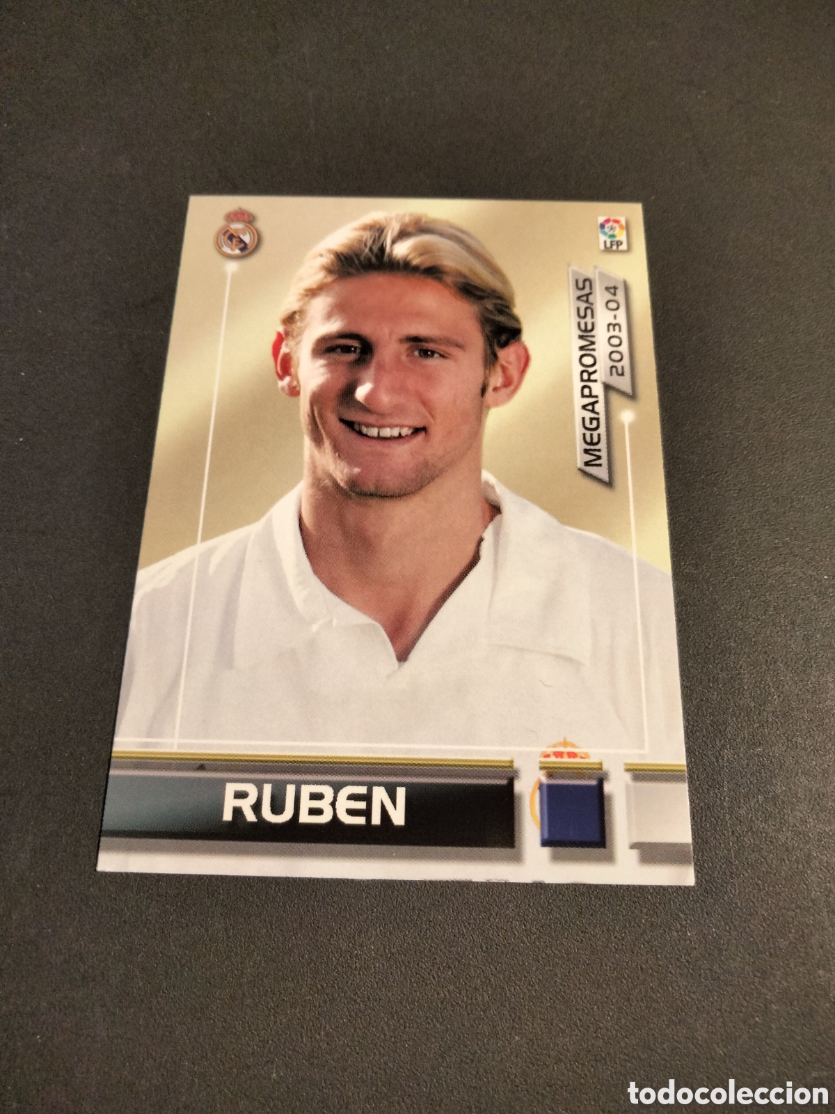 Coleccionismo cromos antiguos: RUB&Eacute;N # 393 R. MADRID MEGAPROMESAS MEGAFICHAS ( MEGACRACKS) 2003/04 PANINI