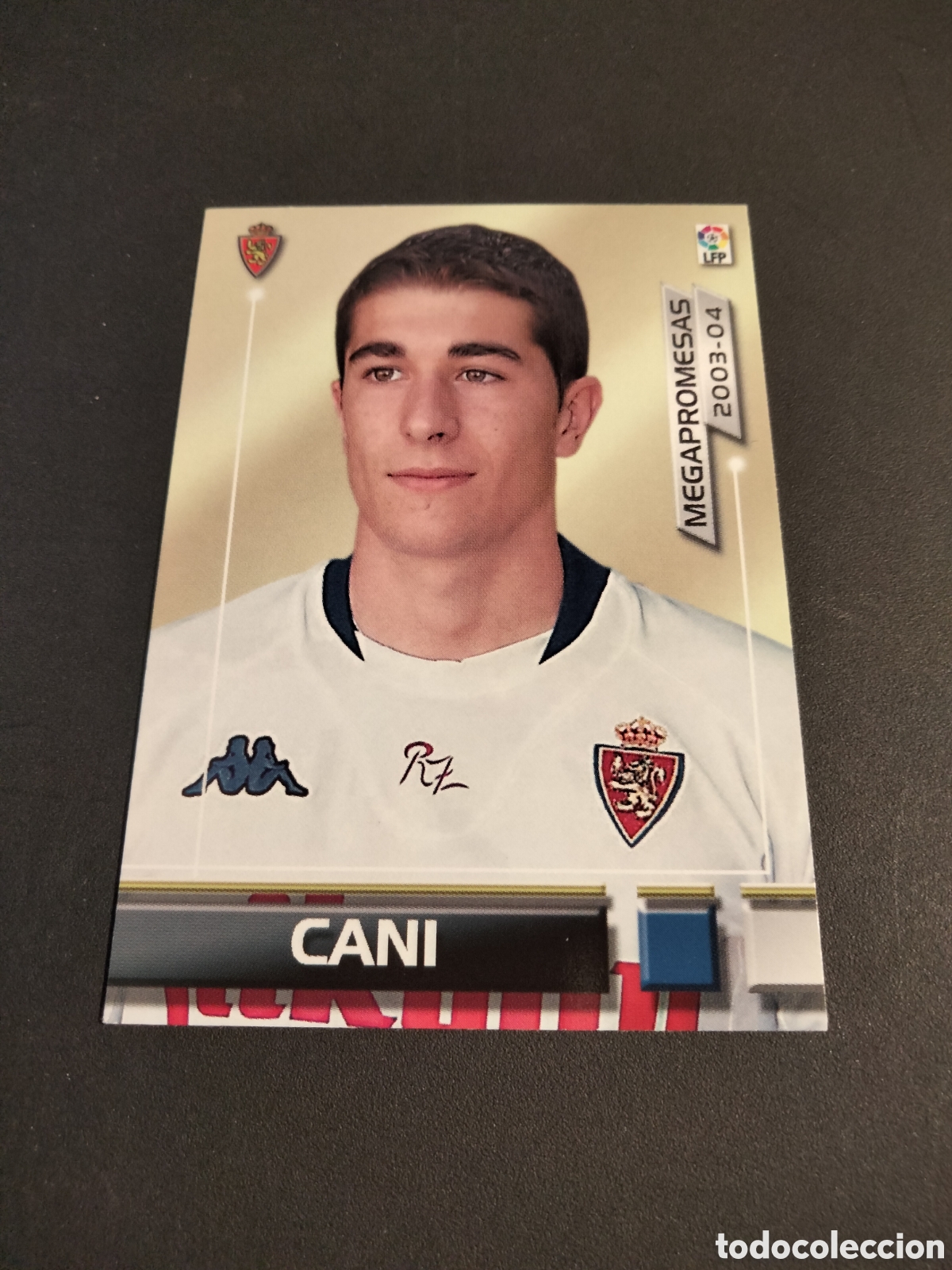 Coleccionismo cromos antiguos: CANI # 399 REAL ZARAGOZA MEGAPROMESAS MEGAFICHAS ( MEGACRACKS) 2003/04 PANINI