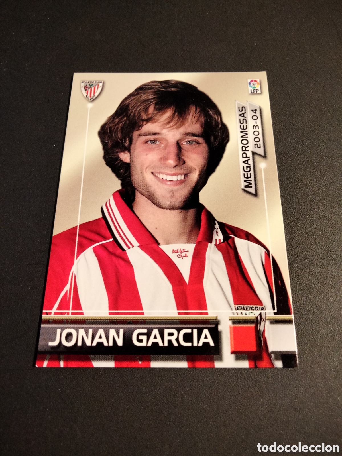 Coleccionismo cromos antiguos: JONAN GARC&Iacute;A # 400 ATHLETIC CLUB MEGAPROMESAS MEGAFICHAS ( MEGACRACKS) 2003/04 PANINI