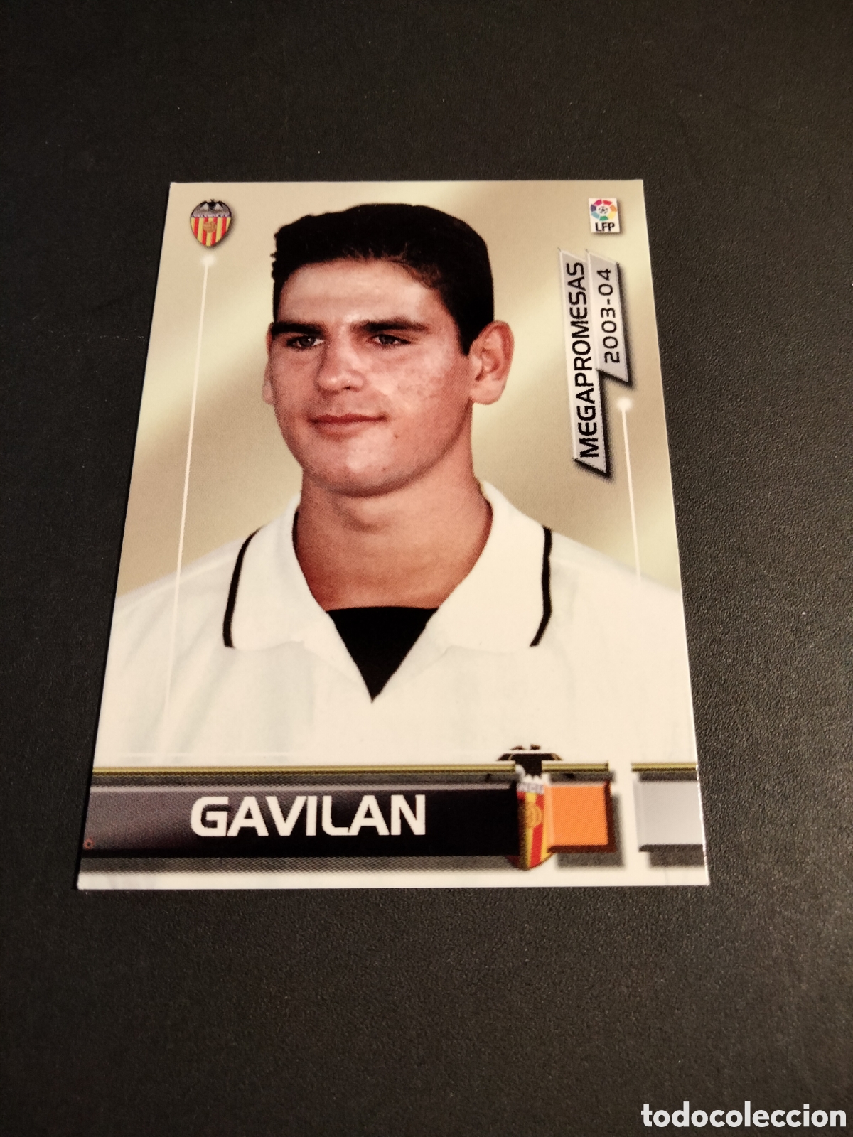 Coleccionismo cromos antiguos: GAVIL&Aacute;N # 401 VALENCIA CF. MEGAPROMESAS MEGAFICHAS ( MEGACRACKS) 2003/04 PANINI