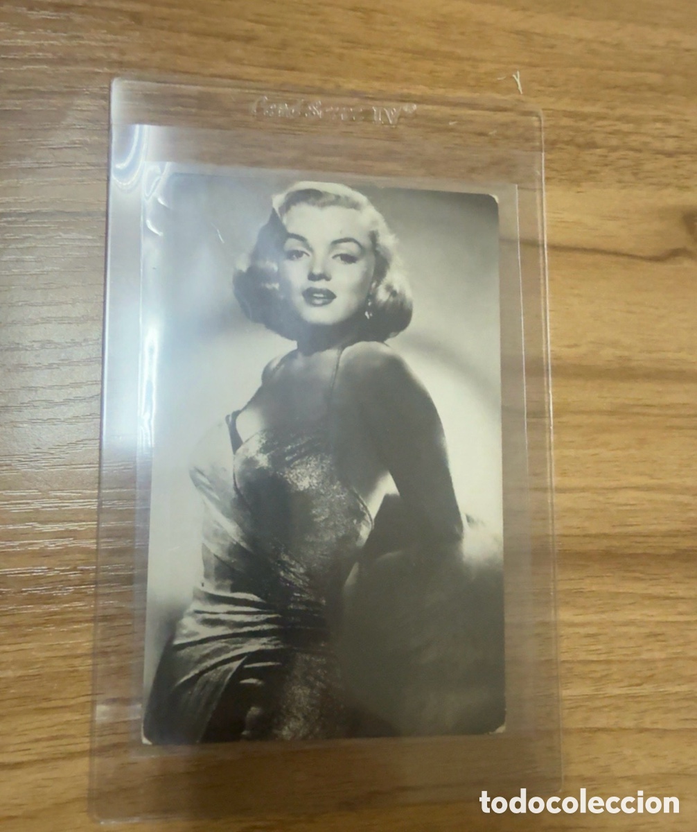 Coleccionismo cromos antiguos: MARILYN MONROE FOTO CROMO A&Ntilde;OS 50