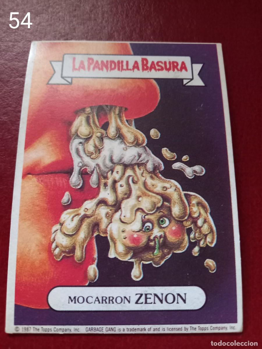 Coleccionismo cromos antiguos: Cromo n.54 la pandilla basura SUPERPOP sin pegar