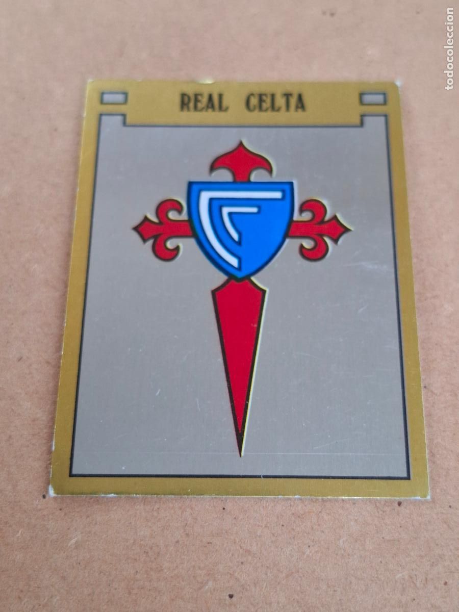 Coleccionismo cromos antiguos: F&Uacute;TBOL 89 - PANINI - 91 ESCUDO - R.C. CELTA ( NUNCA PEGADO ) CA