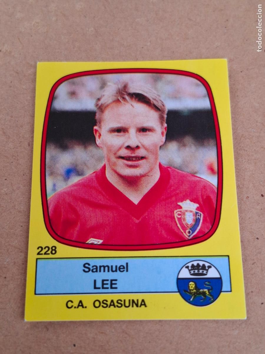Coleccionismo cromos antiguos: F&Uacute;TBOL 89 - PANINI - 228 SAMMY LEE - C.A. OSASUNA ( NUNCA PEGADO ) CA