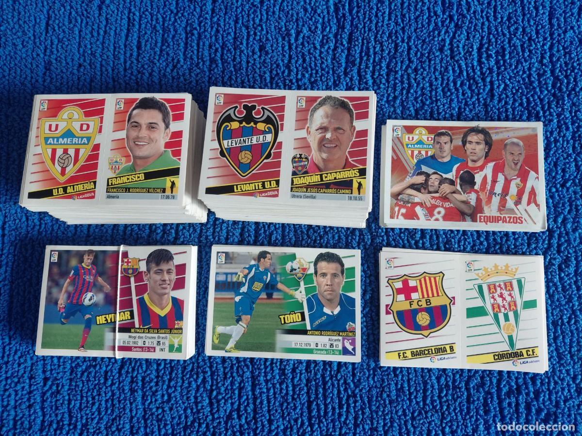 Coleccionismo cromos antiguos: Coleccion Ediciones Este 2013 2014, 13-14, Sin repetir 515 cromos.