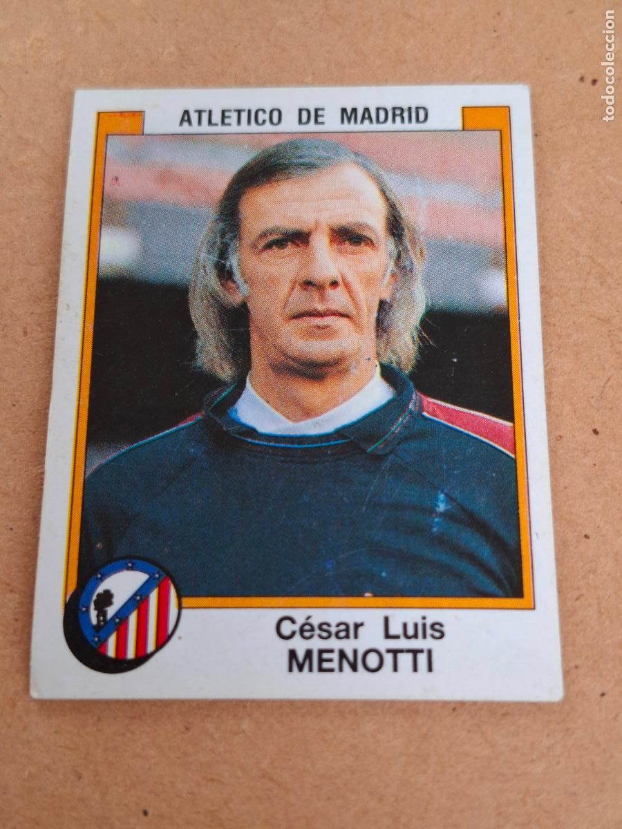 Coleccionismo cromos antiguos: F&Uacute;TBOL 88 - PANINI - 25 C&Eacute;SAR LUIS MENOTTI - FC. BARCELONA ( NUNCA PEGADO ) CA