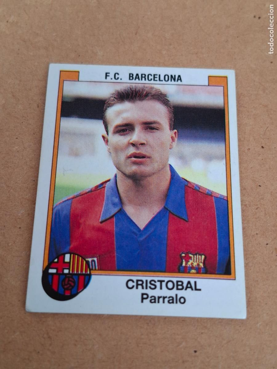 Collezionismo Figurine antiche: F&Uacute;TBOL 88 - PANINI - 46 CRISTOBAL - FC. BARCELONA ( NUNCA PEGADO ) CA
