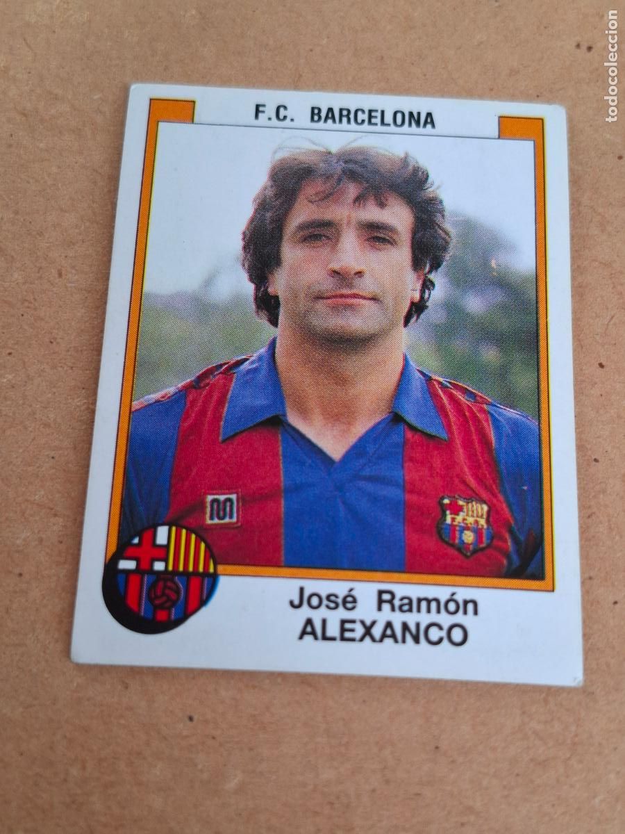 Collectable Antique Stickers: F&Uacute;TBOL 88 - PANINI - 50 JOS&Eacute; RAM&Oacute;N ALEXANCO - FC. BARCELONA ( NUNCA PEGADO ) CA