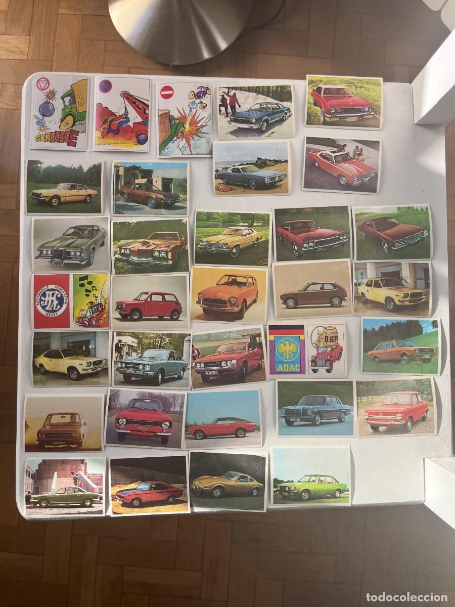 Coleccionismo cromos antiguos: MAGA AUTO FLASH 33 cromos autoadhesivos nuevos