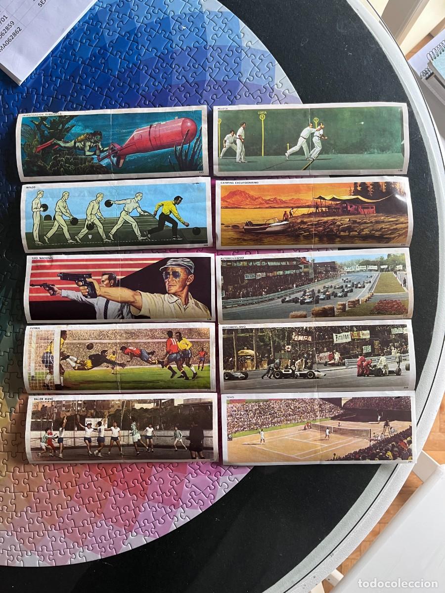 Coleccionismo cromos antiguos: CONTAMOS CONTIGO 155 CROMOS RECUPERADOS