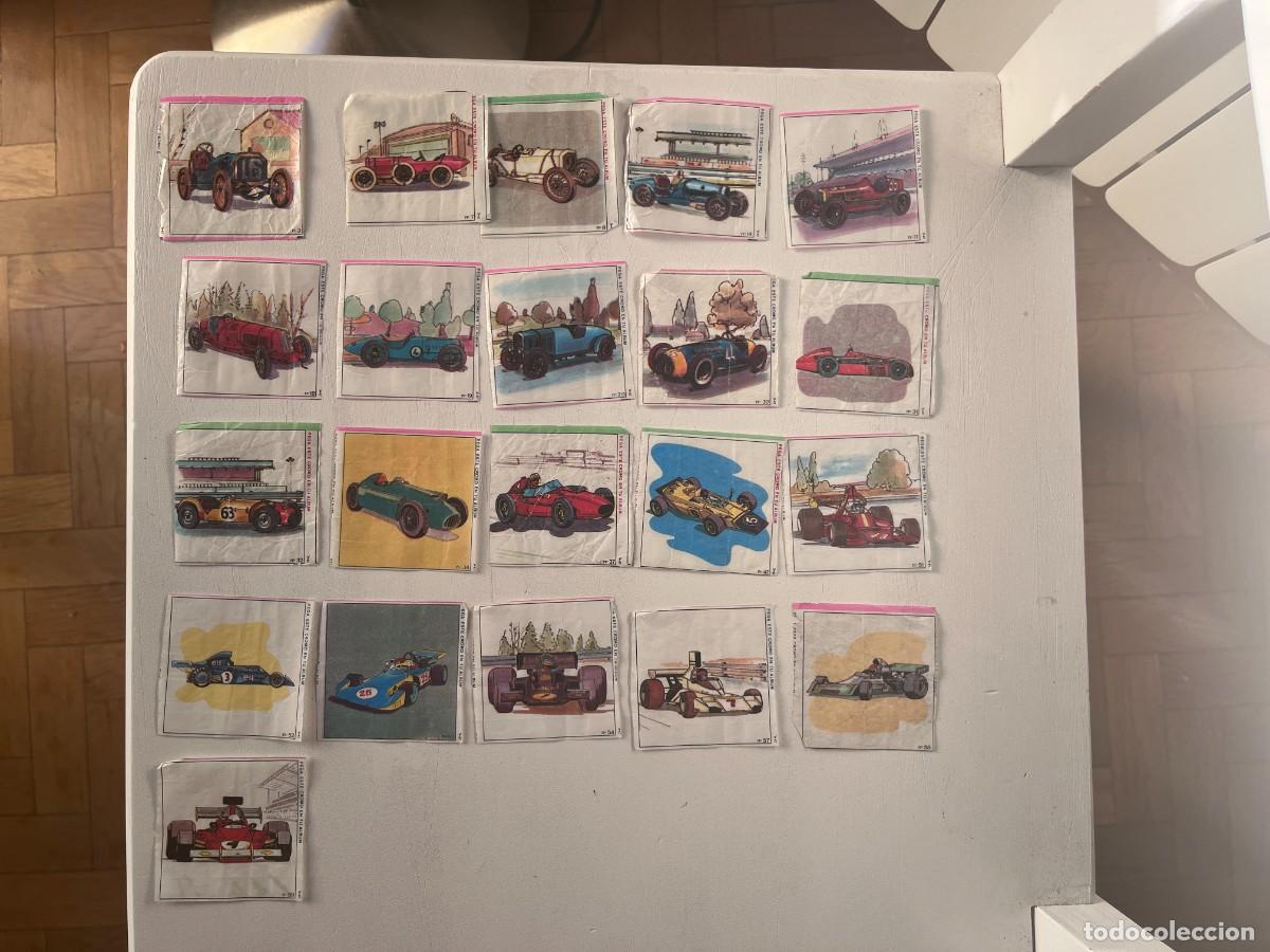 Coleccionismo cromos antiguos: AUTOMOVILES DUBBLE BUBBLE 21 CROMOS