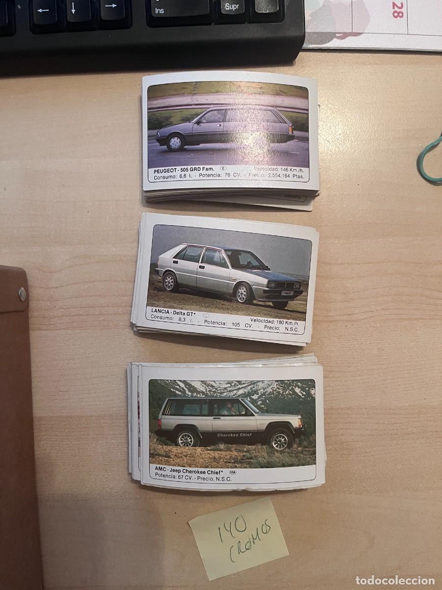 Coleccionismo cromos antiguos: CROMO MOTOR 16 A&Ntilde;O 1986-140 CROMOS DIFERENTES
