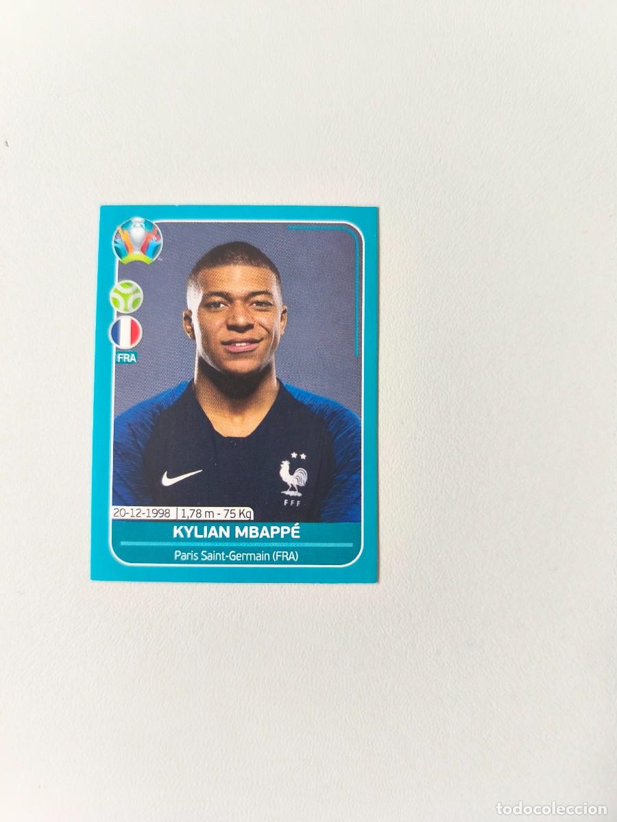 Coleccionismo cromos antiguos: PREVIEW UEFA EURO 2020 FRA 25 KYLIAN MBAPPE CMR1