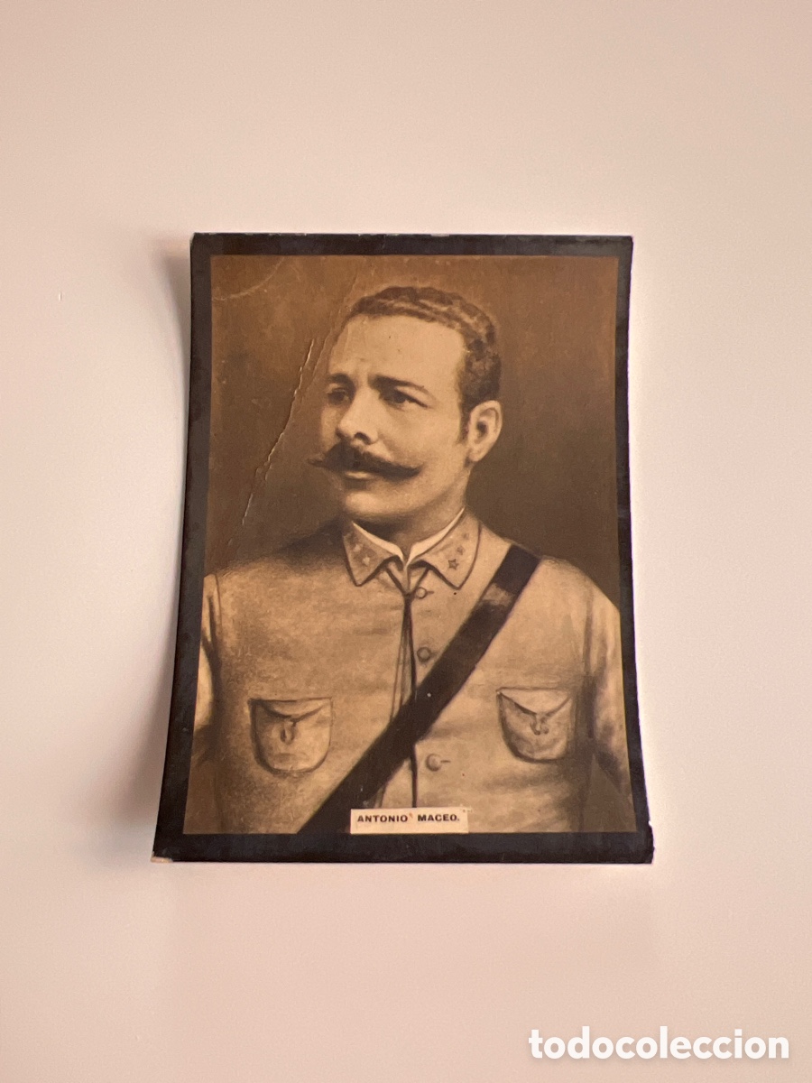 Coleccionismo cromos antiguos: 1908 ANTONIO MACEO # 91 SUSINI &Aacute;LBUM UNIVERSAL