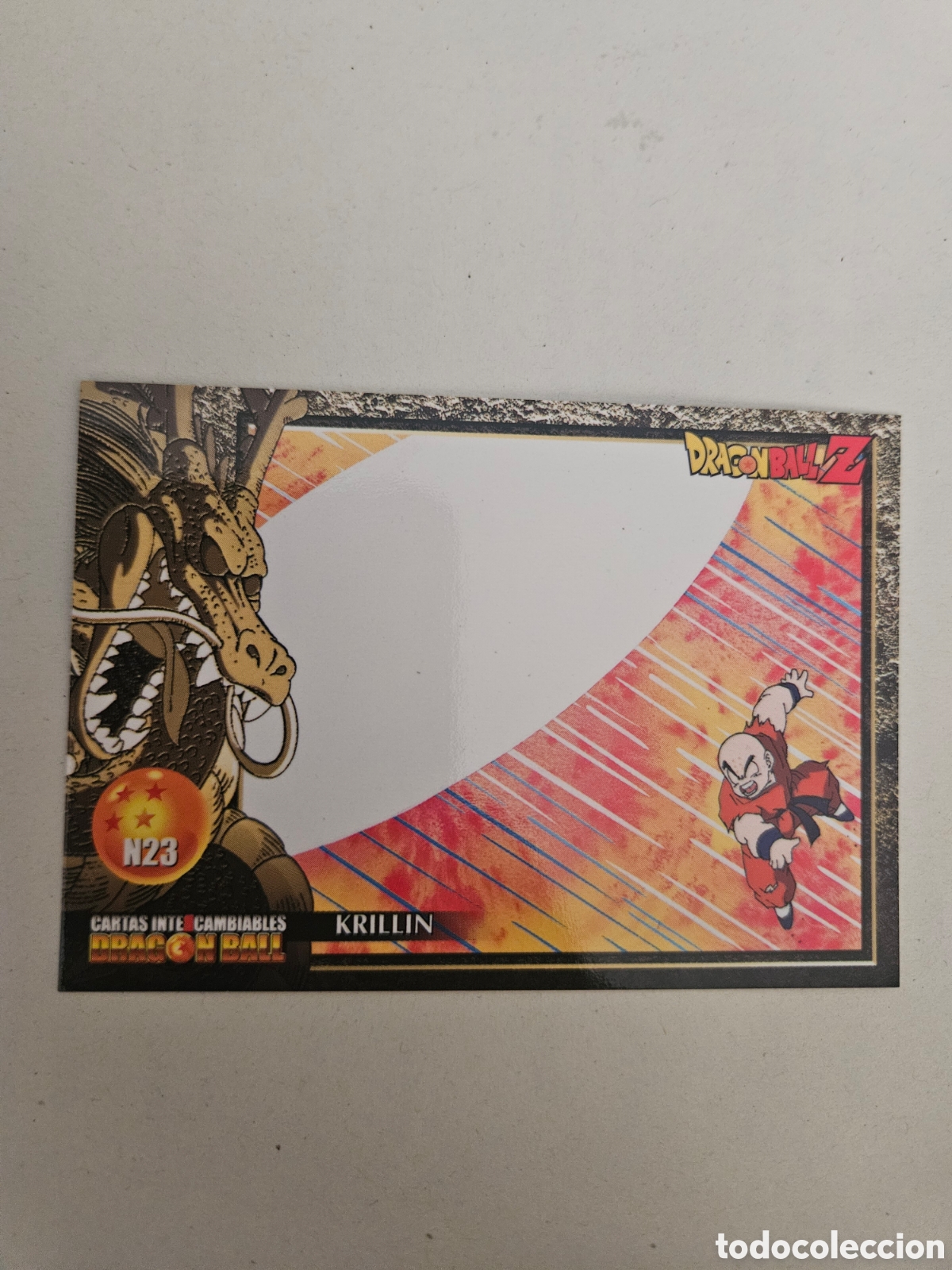 Coleccionismo cromos antiguos: CROMO DRAGON BALL Z cartas intercambiables LAMINCARDS N &ordm; N 23 KRILLIN