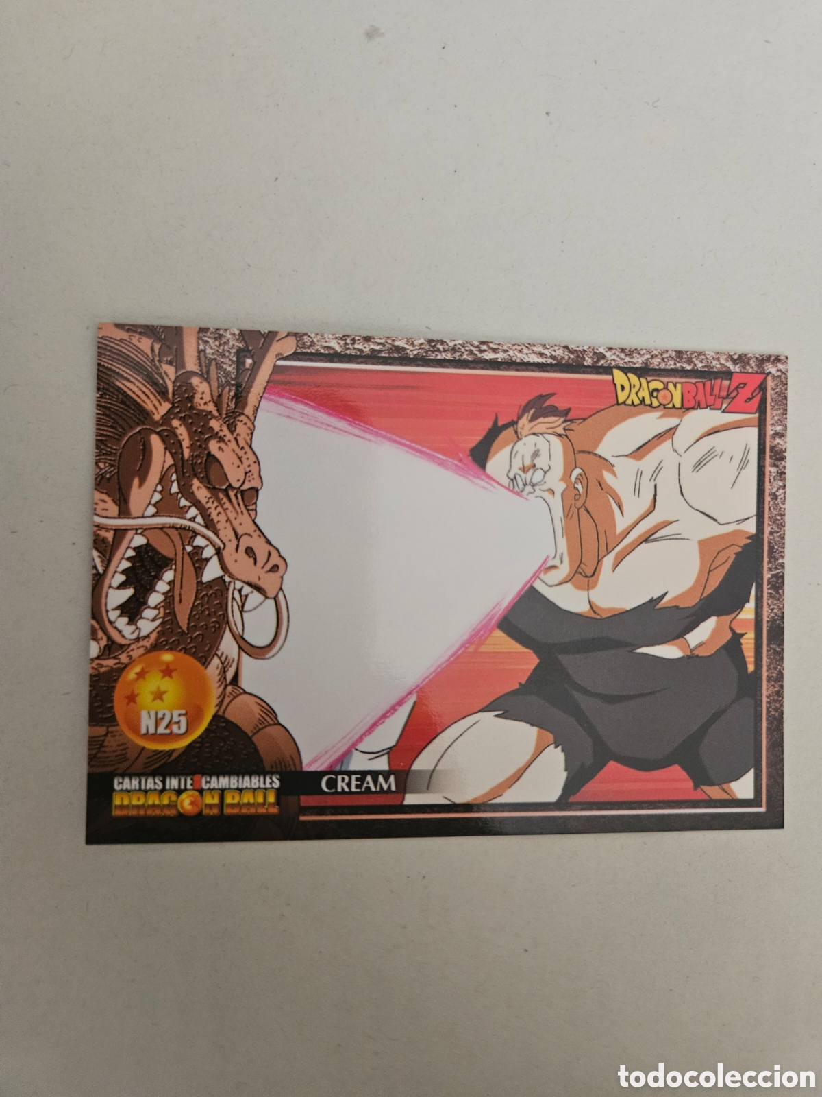 Coleccionismo cromos antiguos: CROMO DRAGON BALL Z cartas intercambiables LAMINCARDS N &ordm; N 25 CREAM