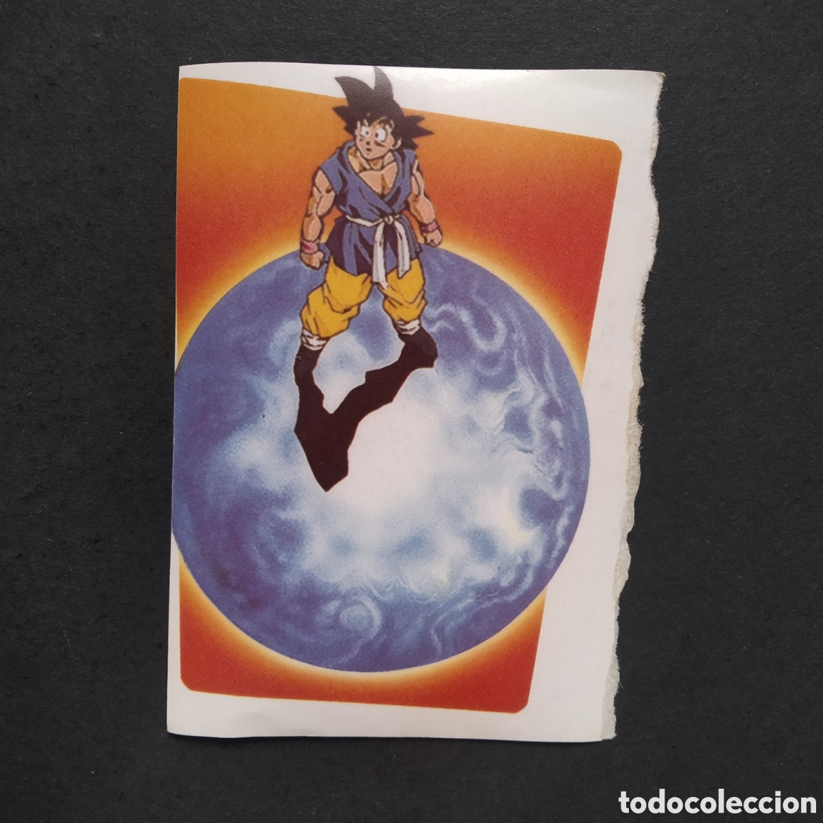 Coleccionismo cromos antiguos: CROMO - SON GOKU - PEGATELAS DRAGON BALL GT (PEGA TELAS) - BOOMER - A&Ntilde;O 1996