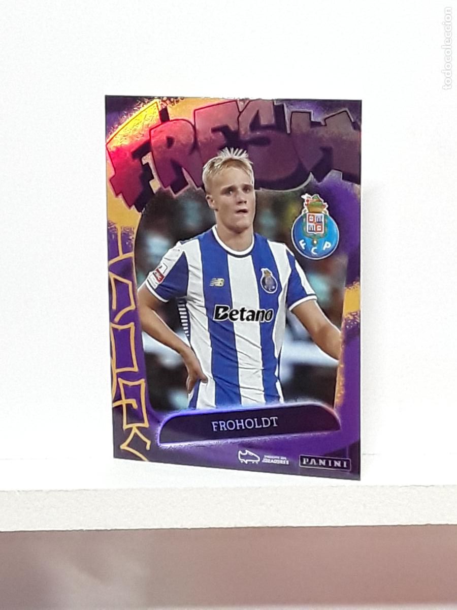Coleccionismo cromos antiguos: PORTUGUES 2025 2026 IDOLOS 25 26 CROMO PANINI FUTEBOL N 220 PORTO FRESH FROHOLDT