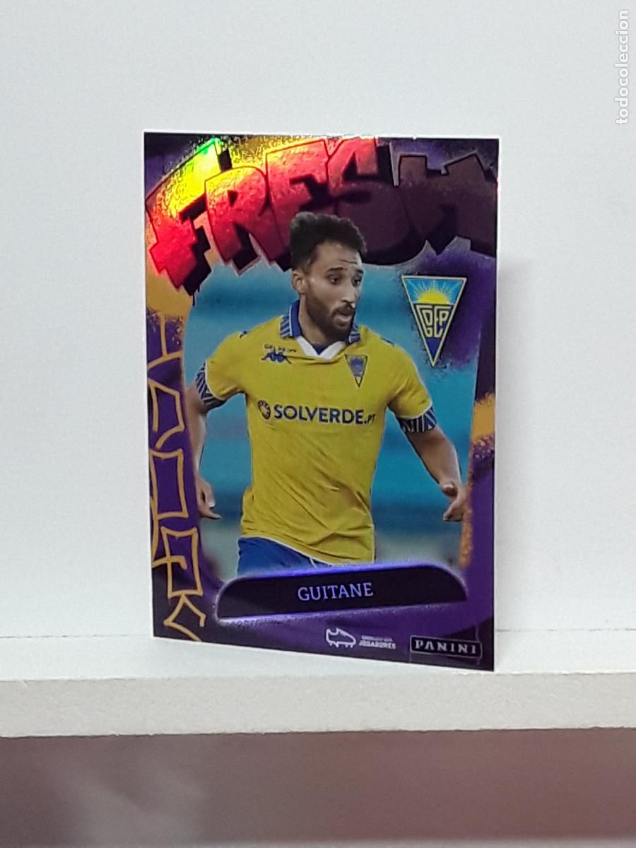 Coleccionismo cromos antiguos: PORTUGUES 2025 2026 IDOLOS 25 26 CROMO PANINI FUTEBOL N 222 ESTORIL FRESH GUITANE