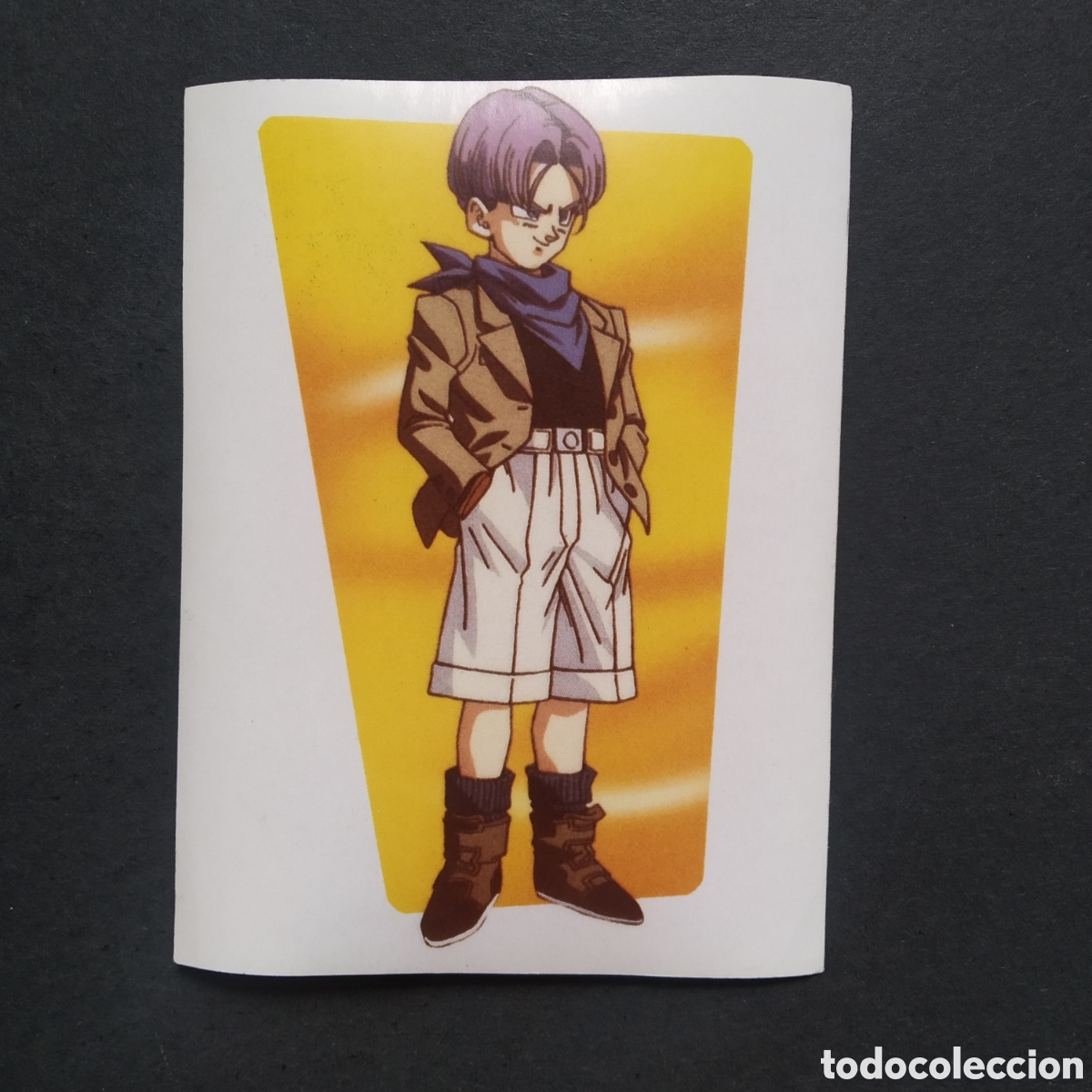 Coleccionismo cromos antiguos: CROMO - TRUNKS - PEGATELAS DRAGON BALL GT (PEGA TELAS) - BOOMER - A&Ntilde;O 1996