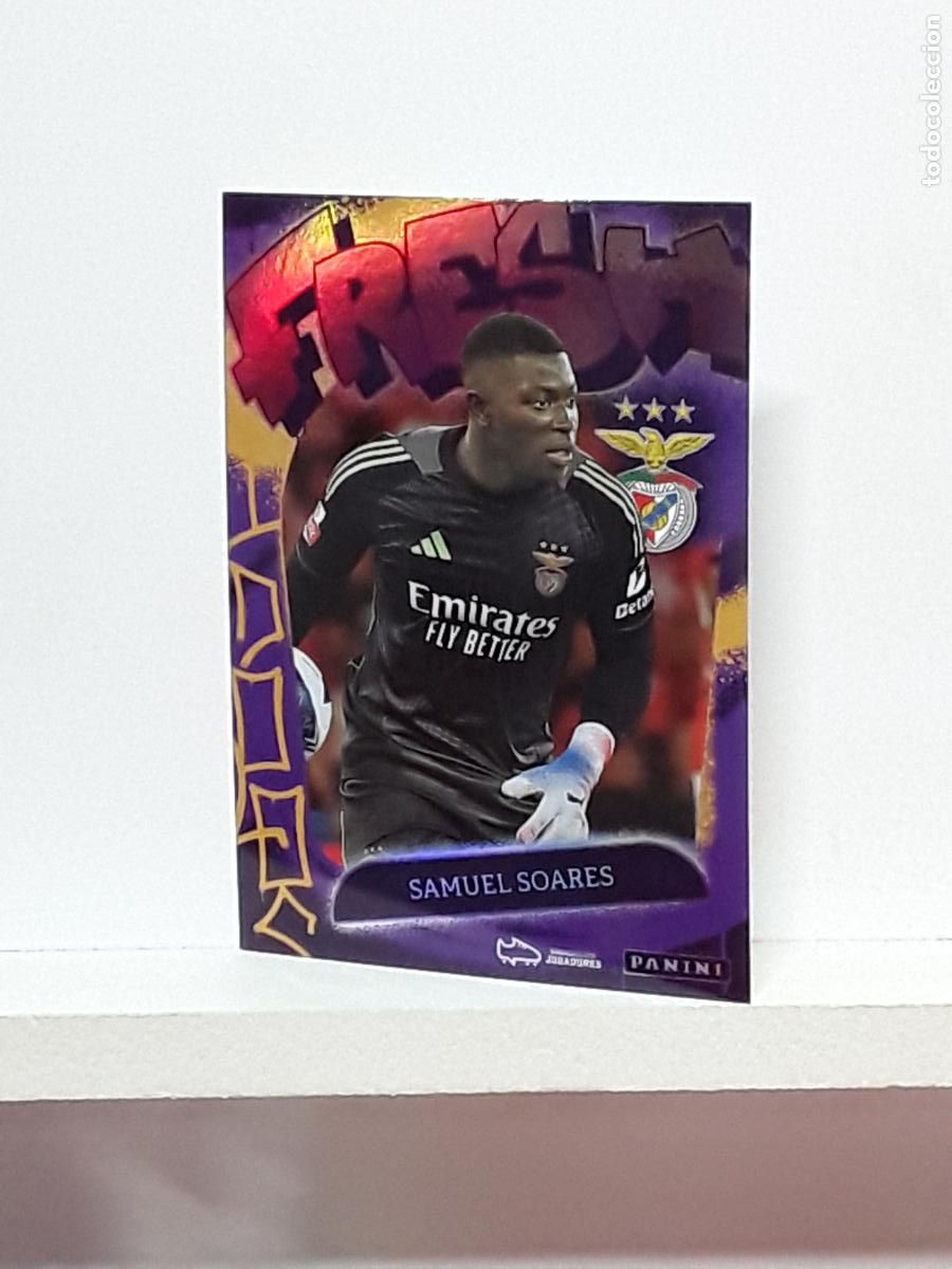 Coleccionismo cromos antiguos: PORTUGUES 2025 2026 IDOLOS 25 26 CROMO PANINI FUTEBOL N 232 BENFICA FRESH SAMUEL SOARES