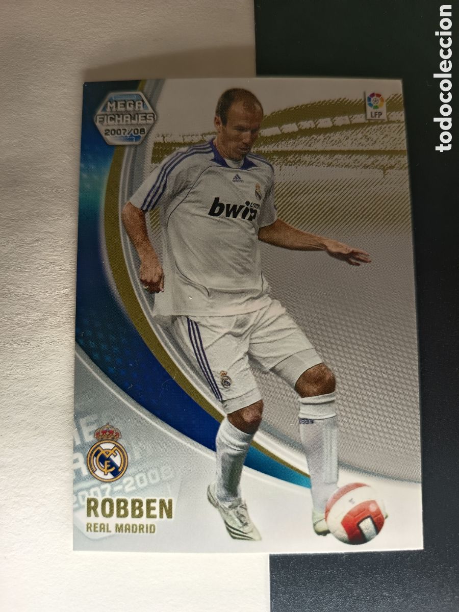 Coleccionismo cromos antiguos: ROBBEN 500 MEGA FICHAJES MEGACRACKS 2007-08 PANINI