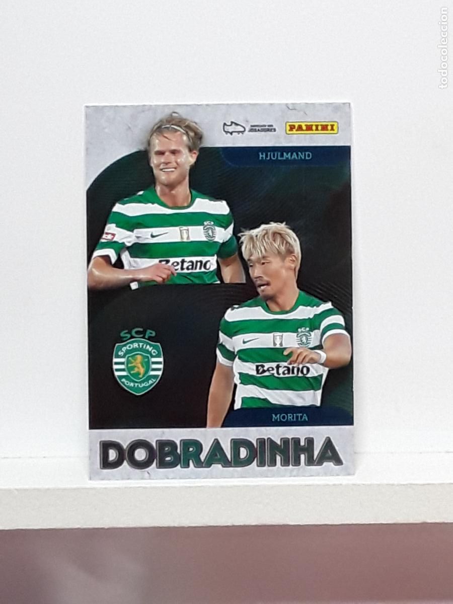 Coleccionismo cromos antiguos: PORTUGUES 2025 2026 IDOLOS 25 26 CROMO PANINI FUTEBOL N 239 SPORTING HJULMAND MORITA
