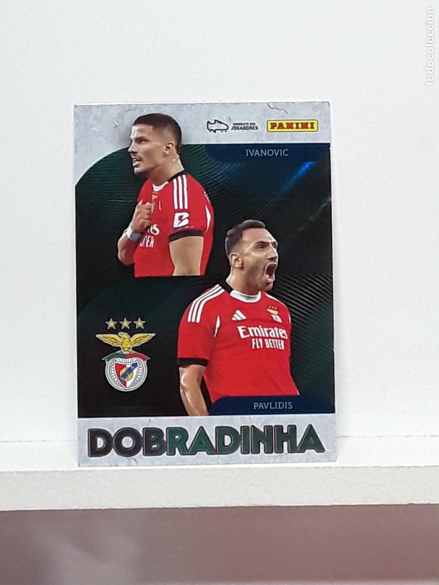Coleccionismo cromos antiguos: PORTUGUES 2025 2026 IDOLOS 25 26 CROMO PANINI FUTEBOL N 240 BENFICA IVANOVIC PAVLIDIS