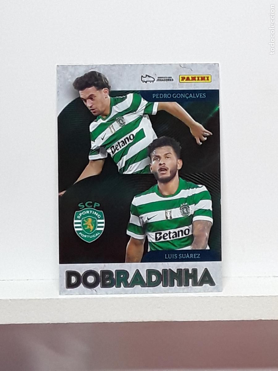 Coleccionismo cromos antiguos: PORTUGUES 2025 2026 IDOLOS 25 26 CROMO PANINI FUTEBOL N 241 SPORTING PEDRO GON&Ccedil;ALVES LUIS SUAREZ