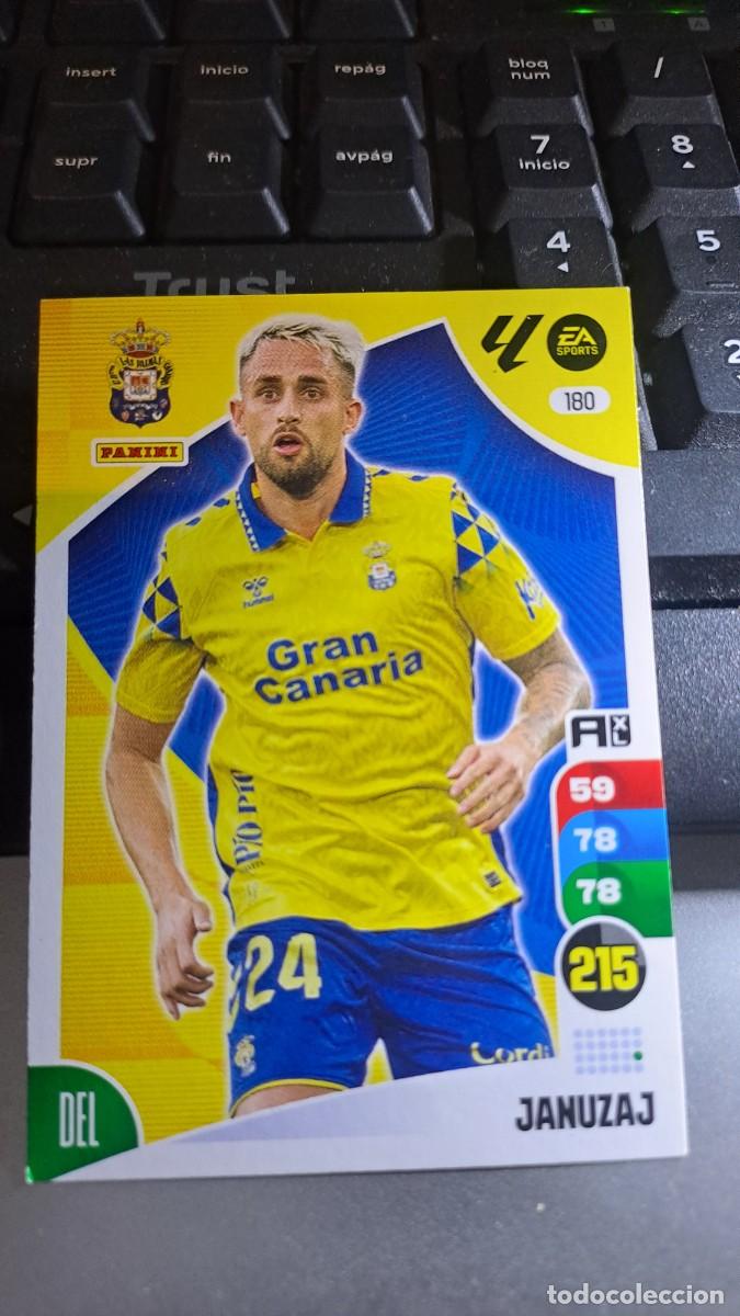 Coleccionismo cromos antiguos: ADRENALYN XL JANUZAJ 180 LAS PALMAS CROMO LIGA 2024 2025 24 25 PANINI